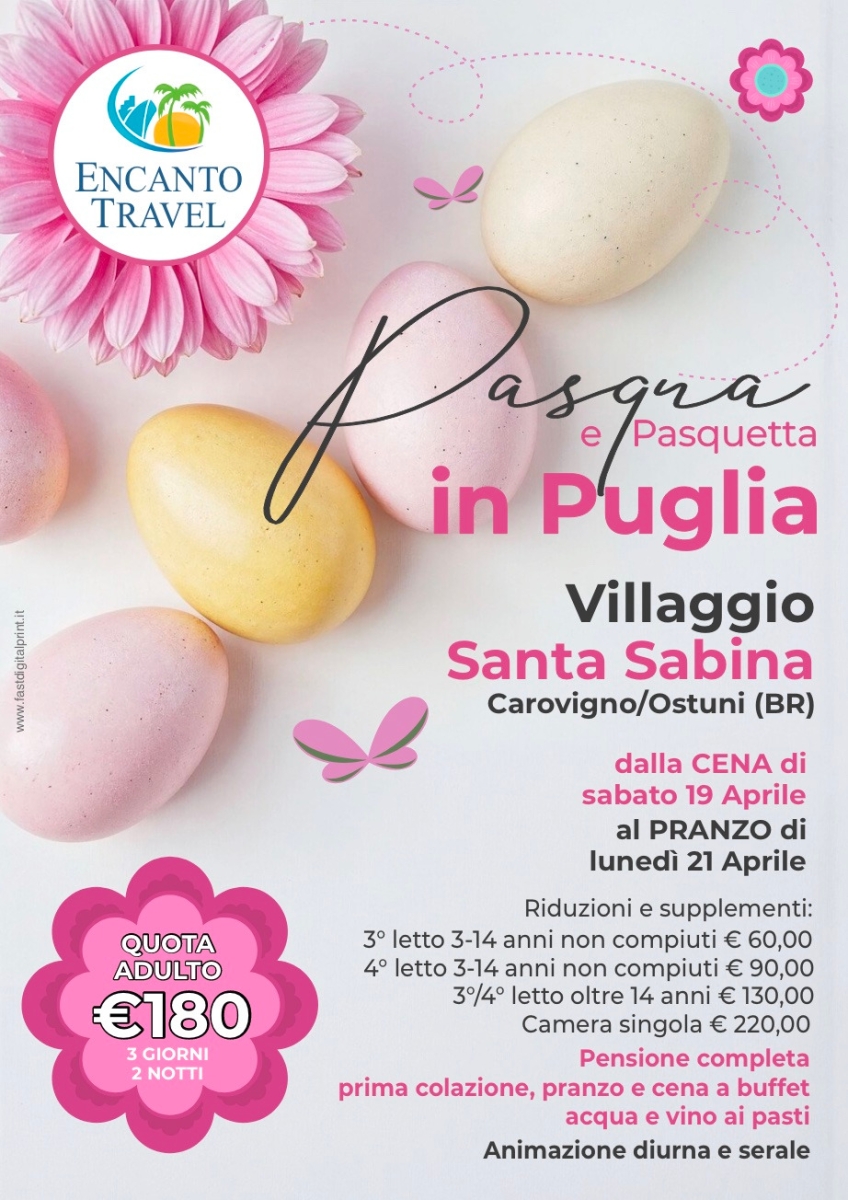 Pasqua e Pasquetta in Puglia